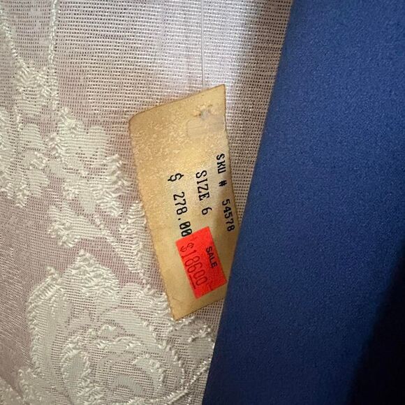 Rimini Sequin Navy Blue Dress - Picture 5 of 8